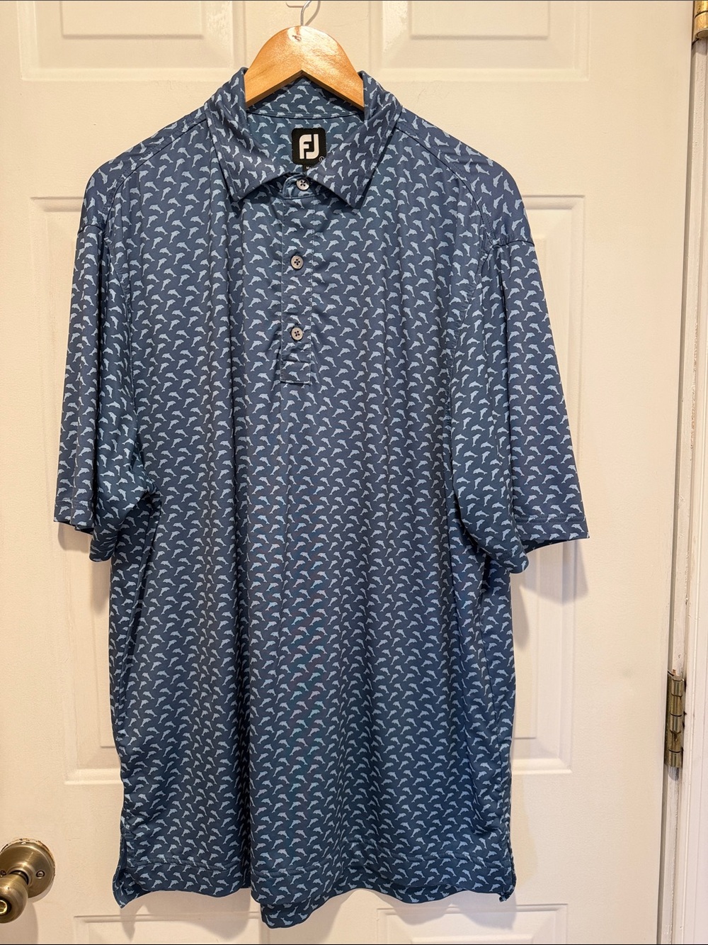 FootJoy Lisle Leaping Dolphins Golf Polo